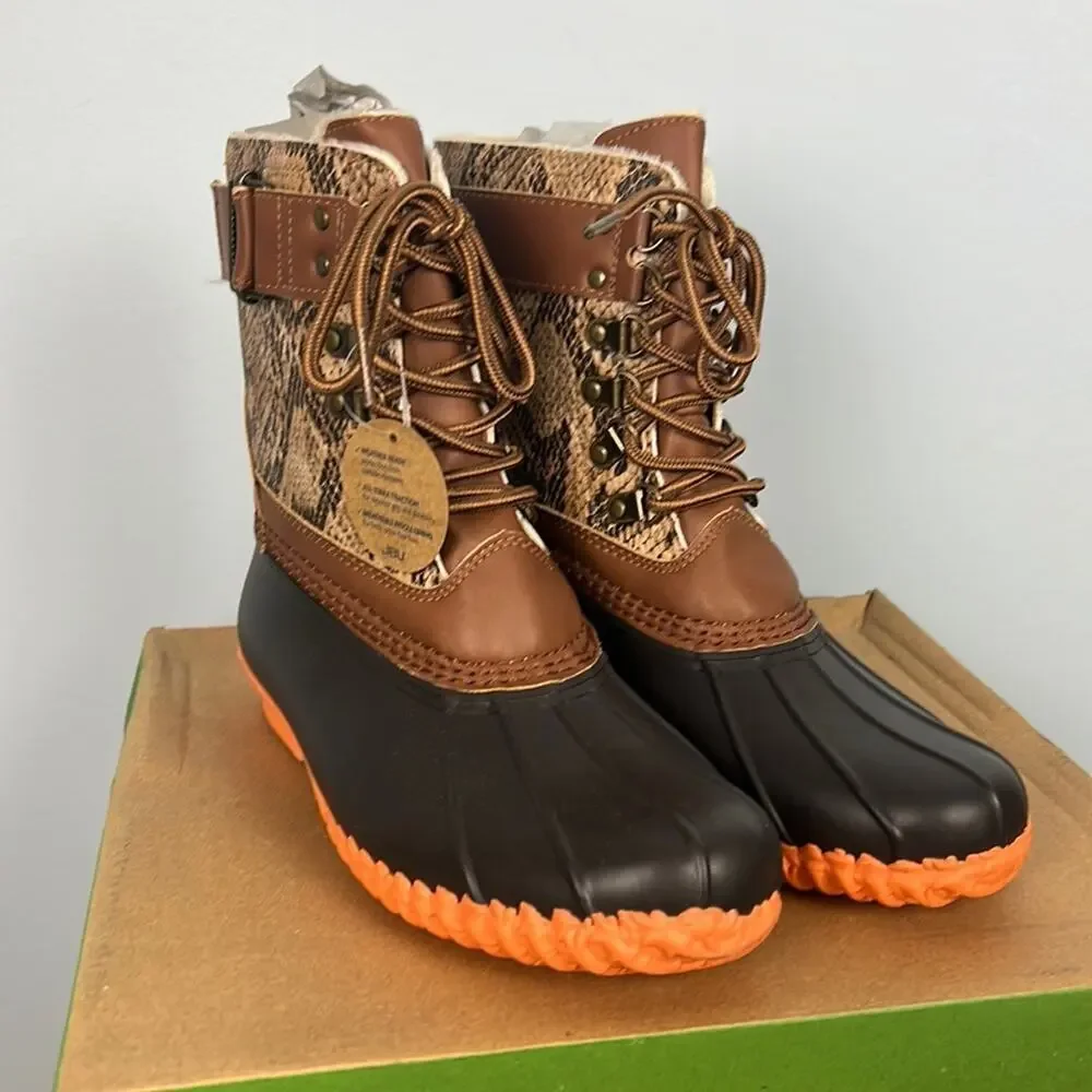 JBU by Jambu Calgary Weather Ready Rubber Boots women’s size 6.5